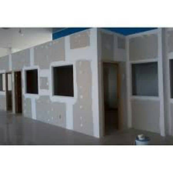 partition wall by gypsum board 1