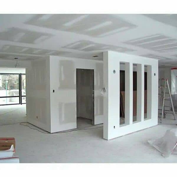 partition wall by gypsum board 3