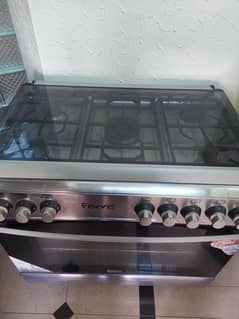 5 Burner Gas Stove with Oven - Turkish Made