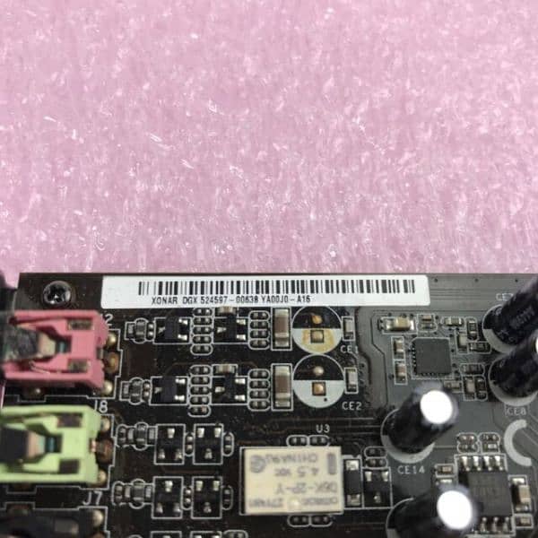 ASUS Xonar DGX 524597 professional sound card PCI-E 5.1 channel 2