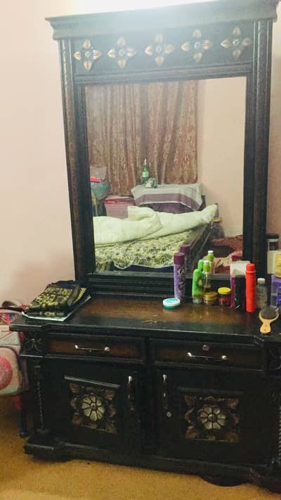 Wooden Dressing Mirror