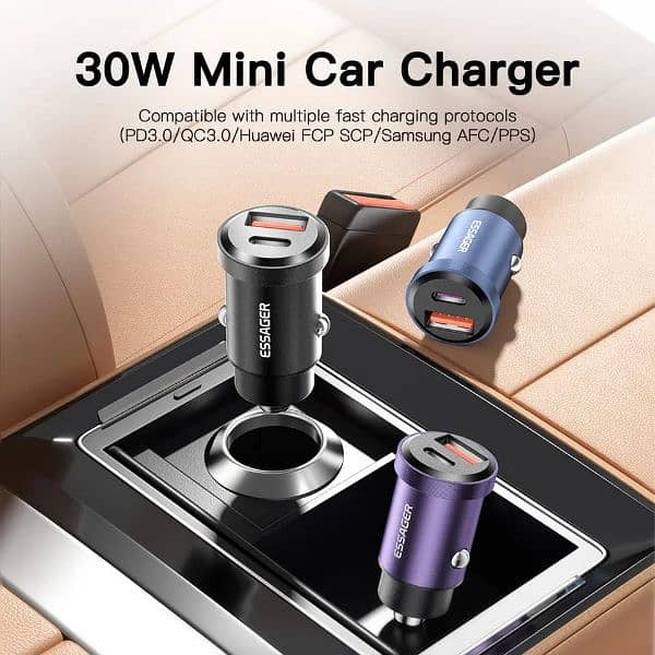DHL Singapore Company Essager Car Charger 1