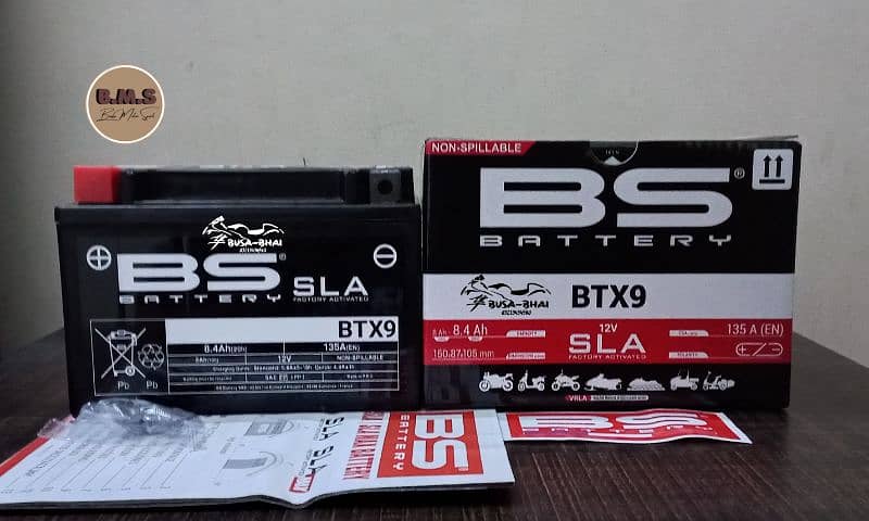 BS BATTERY FRANCE D PLUS YUASA YOKOHAMA DYNAVOLT BATTERY 2