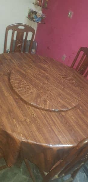 round dinning table 6 chairs 6