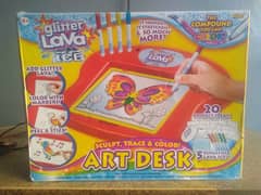 Branded Kids Toys Drawing Art Desk , Felt Creation Game , Mega Puzzle 0