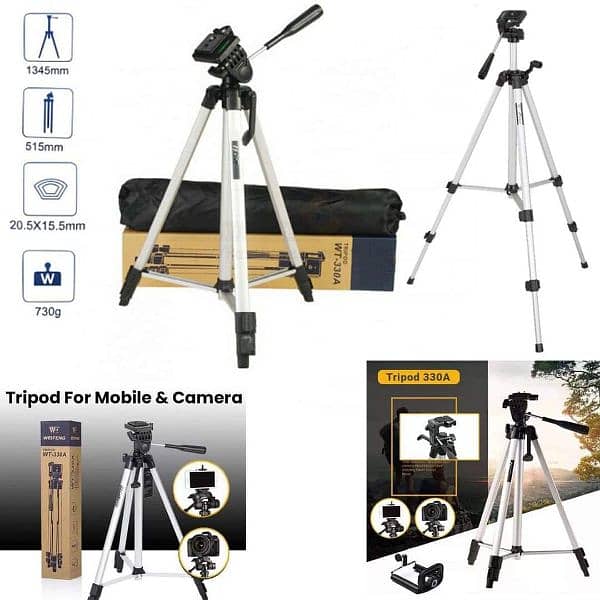 330A Tripod Stand With Mobile Holder 0