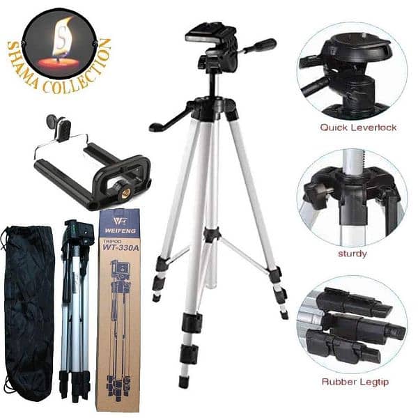 330A Tripod Stand With Mobile Holder 1