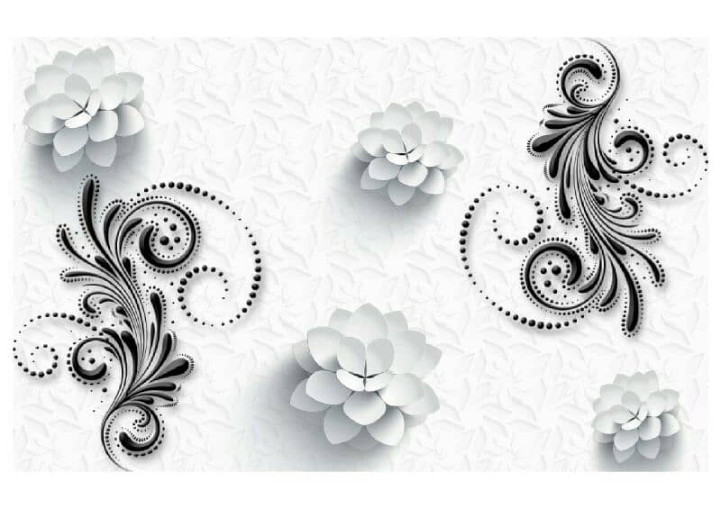 3D Wallpaper / Customized Wallpaper / Canvas sheet / Flex Wallpaper 10