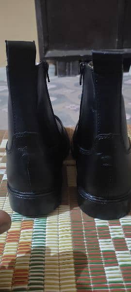 new half long genuine leather boot in size # 9 2