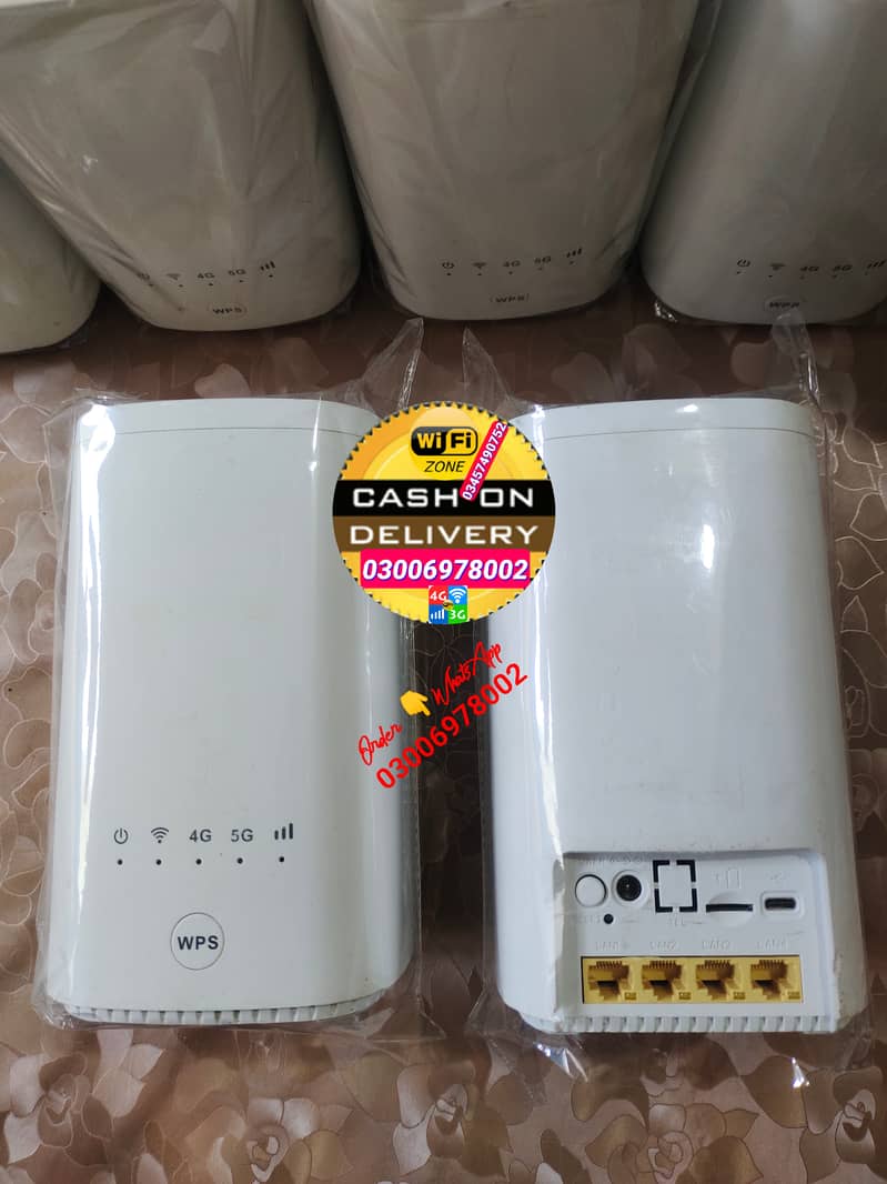 5g 4g+ Zlt Router All Network Zong/Jazz/Charji Ptcl Sim Support CoD 2