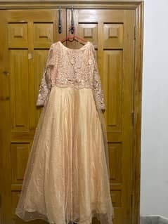 peach colour dobata with maxi