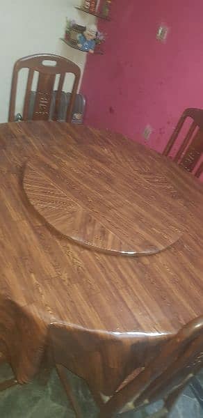 round dinning table 6