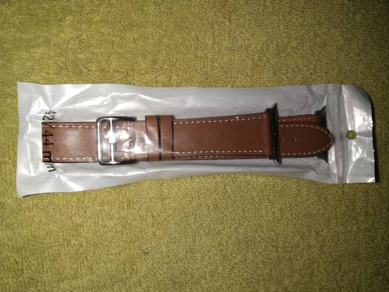 Double Tour leather Strap/Loop For Apple Watch Series 1 to 7 42mm 44mm 0