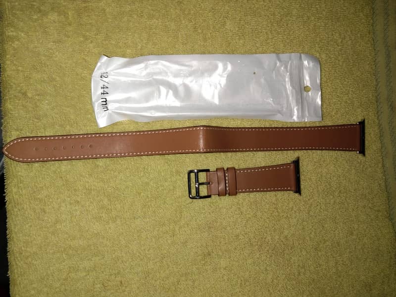 Double Tour leather Strap/Loop For Apple Watch Series 1 to 7 42mm 44mm 2