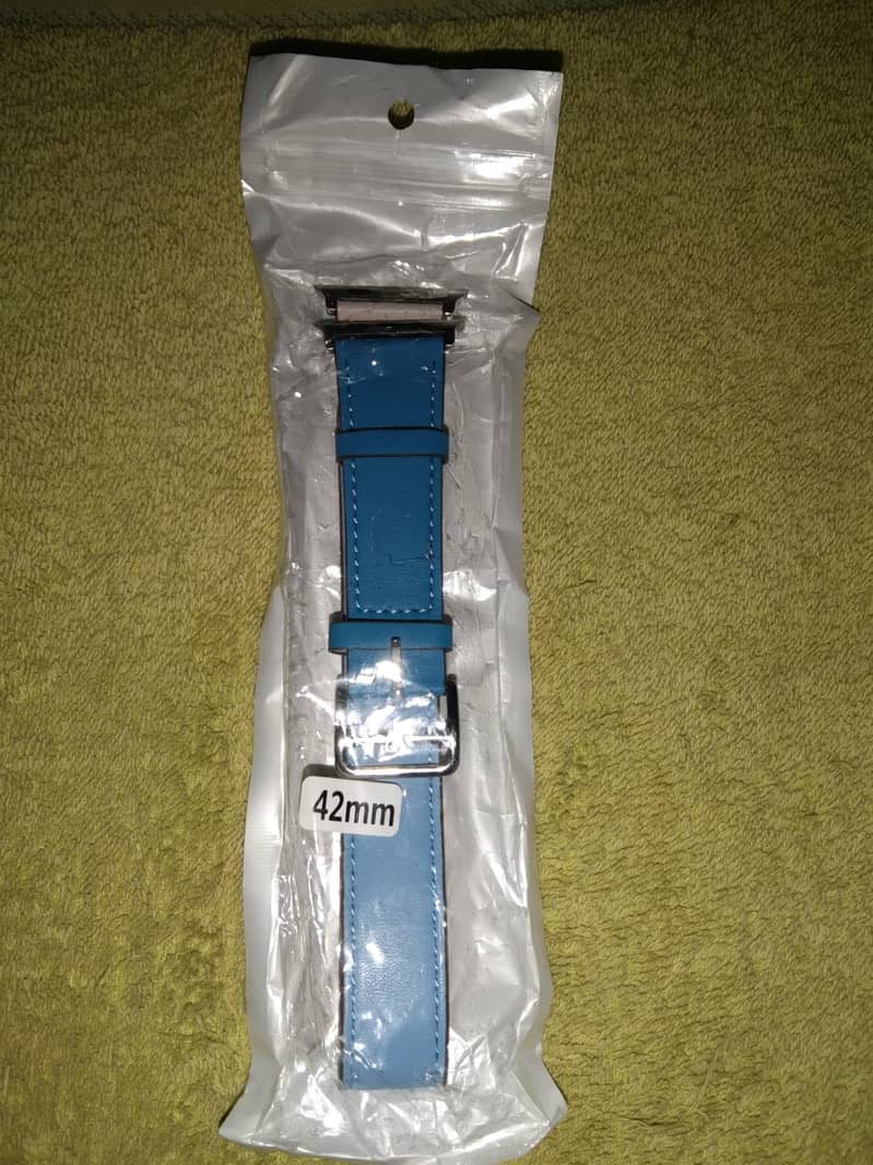 Double Tour leather Strap/Loop For Apple Watch Series 1 to 7 42mm 44mm 13