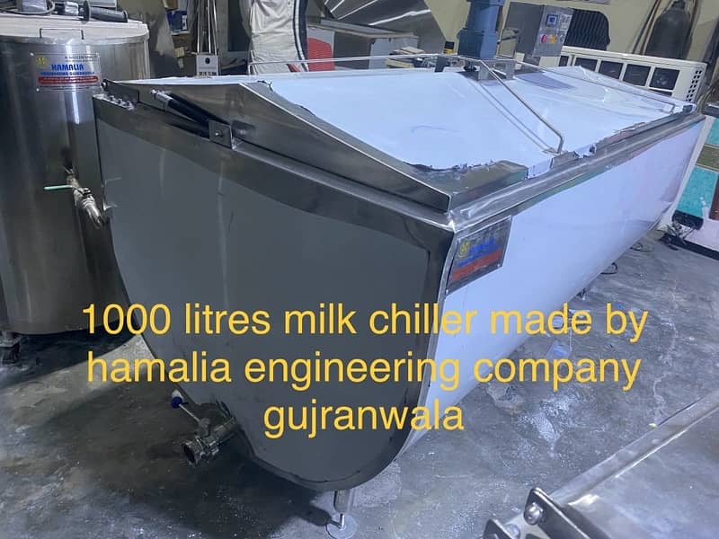 milk chiller&milk boiler&water chiller&juice plant 15
