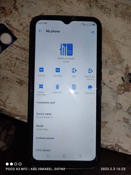 Infinix spark 7t 4