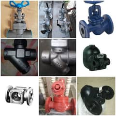 All type of industrial valves and water supply valves. gate valve