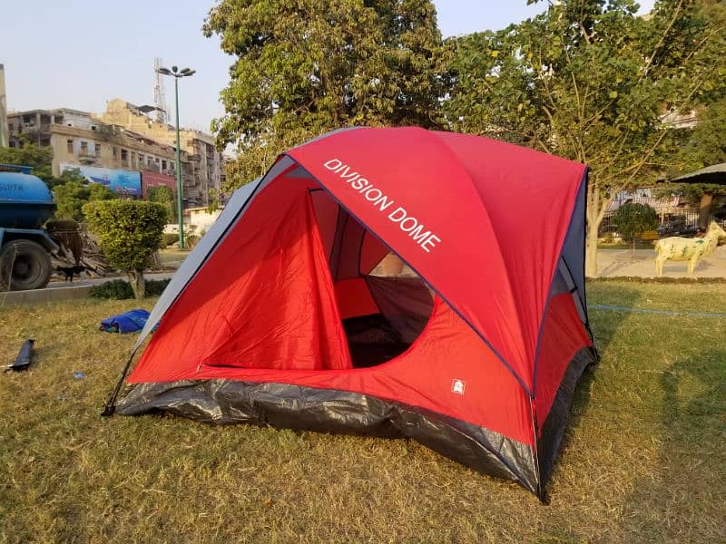 DIVISION DOME CAMPING TENT DOUBLY FLY EXPORT QUALITY. 1