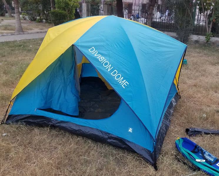 DIVISION DOME CAMPING TENT DOUBLY FLY EXPORT QUALITY. 5