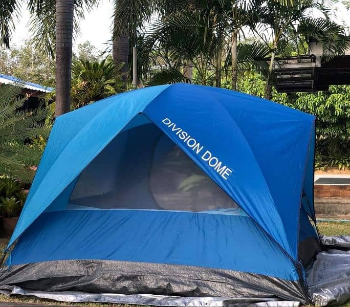 DIVISION DOME CAMPING TENT DOUBLY FLY EXPORT QUALITY. 6