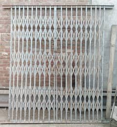 Iron grill gate