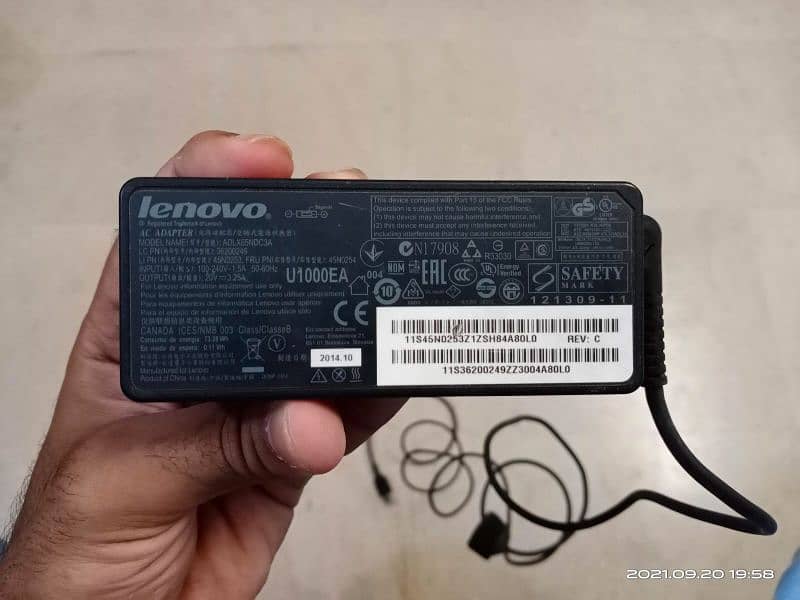 Lenovo Original Charger 65W 3.25A 1