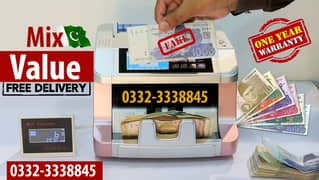 mix value nw940 cash note currency bill money packet counting machine
