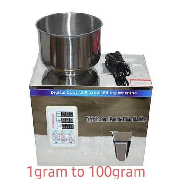 Filling machine 1 gram to 100 gram Powder filling machine 1