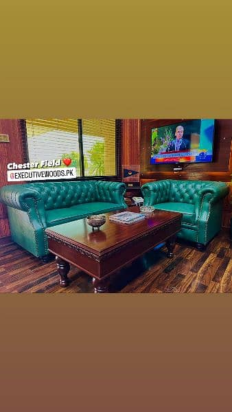 Chester Field Sofa Sets Available / Home Furnitures / Quality 100%