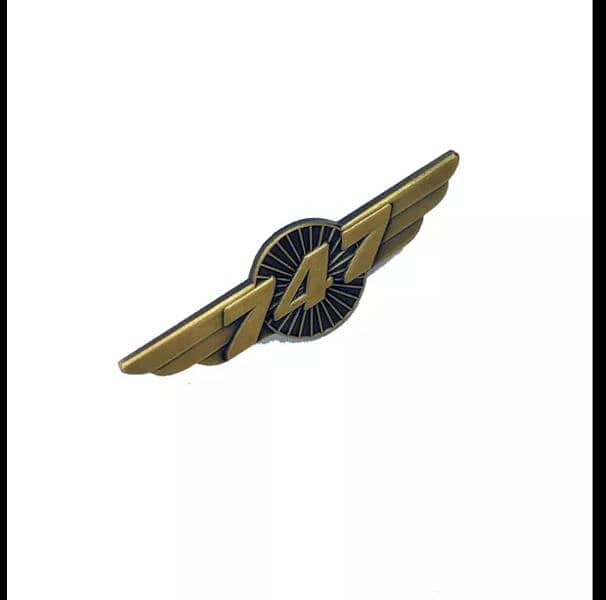 B777 wing lapel pin 2
