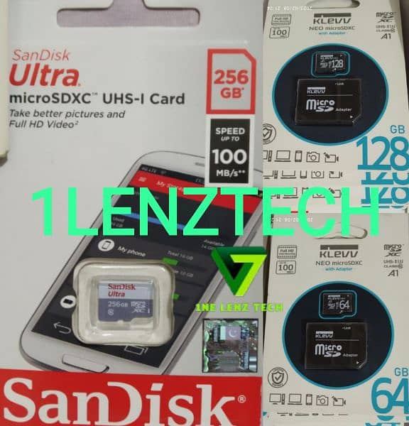 Memory Card (Micro SD Cards 64/128) 0