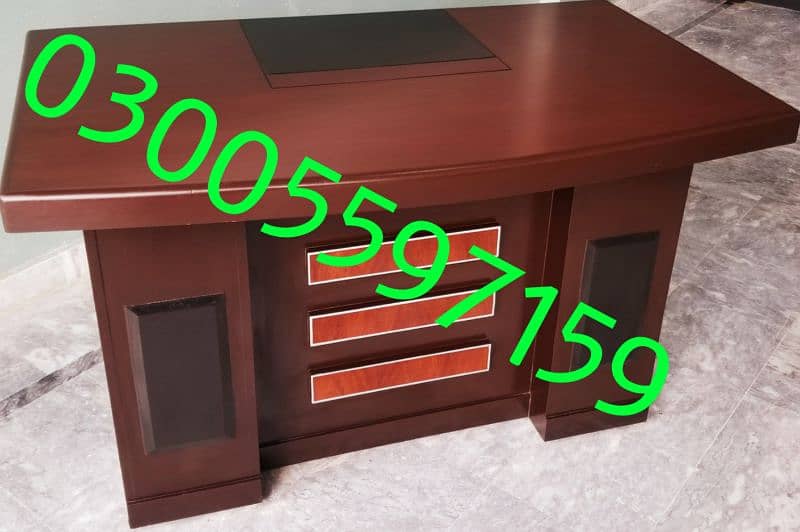 study desk computer work table metal frame furniture office home chair 1