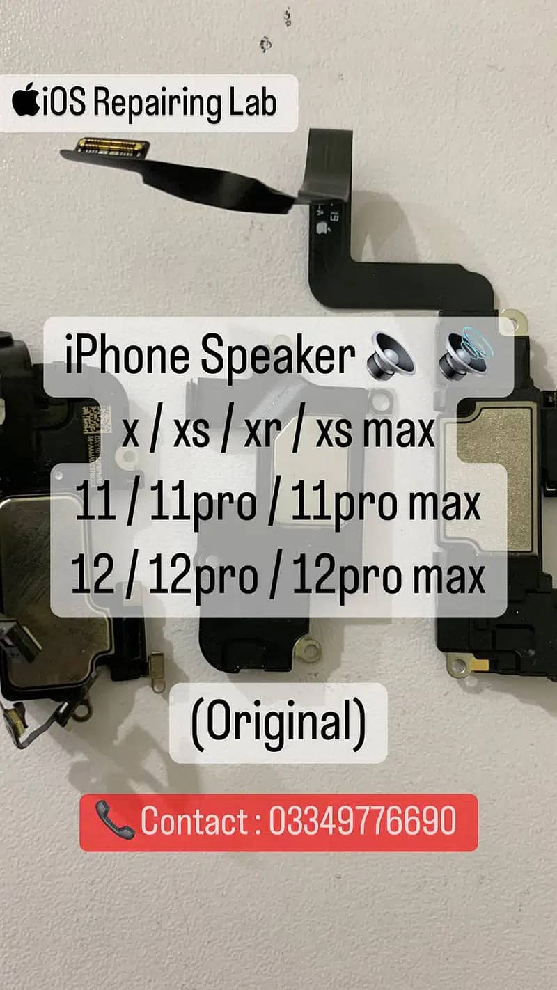 iphone x xs max 11 pro max 12 pro max 13 pro max speaker parts strips 0