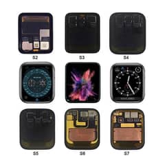 Apple Watch LCDS 1 to 8
