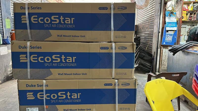 New Eco Star 1.5 ton DC Inverter Heat and Cool Ac 0