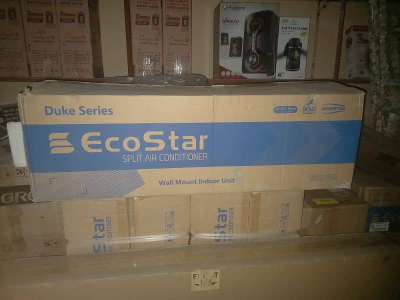 New Eco Star 1.5 ton DC Inverter Heat and Cool Ac 3