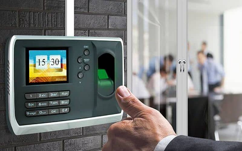 Fingerprint wired & wireless access control electric door lock system 3