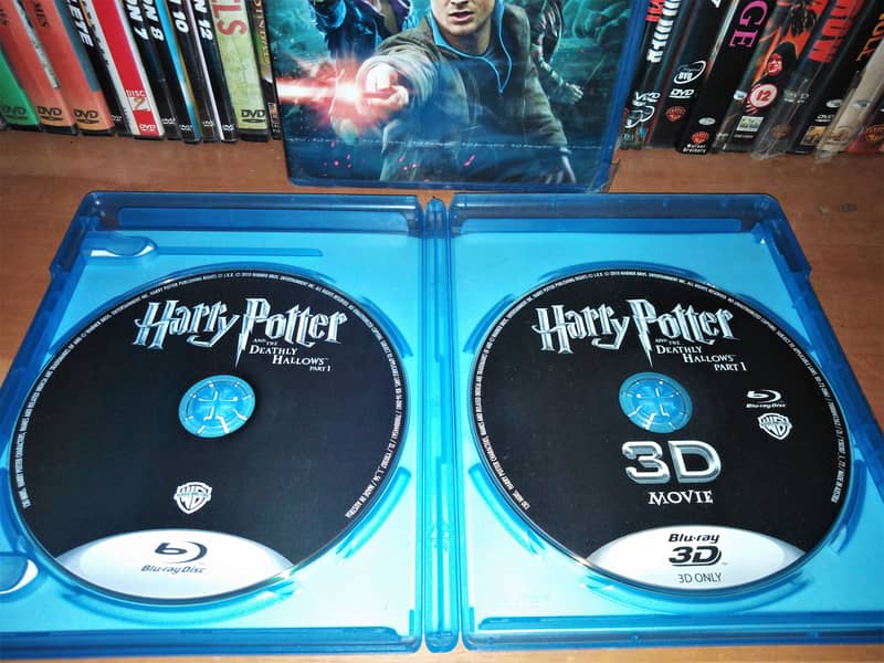 ORIGINAL Sealed Blu-Ray & 3D Harry Potter Deathly Hallows 1 & 2 3