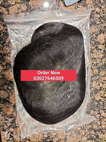 Hair Wig Or Fashion Hair Wig Black colour for Men 2