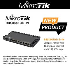 MikroTik RouterBOARD RB5009UG+S+IN - New Stock
