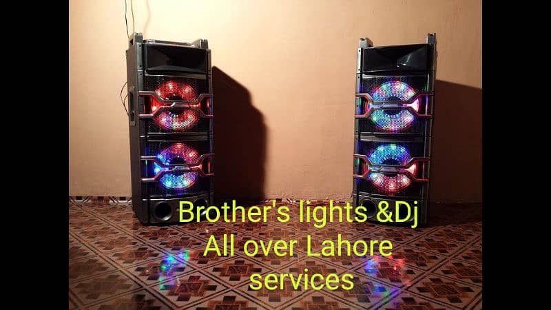 Dj/ sound system for rent / fairy lights / events /lights decor/ 5