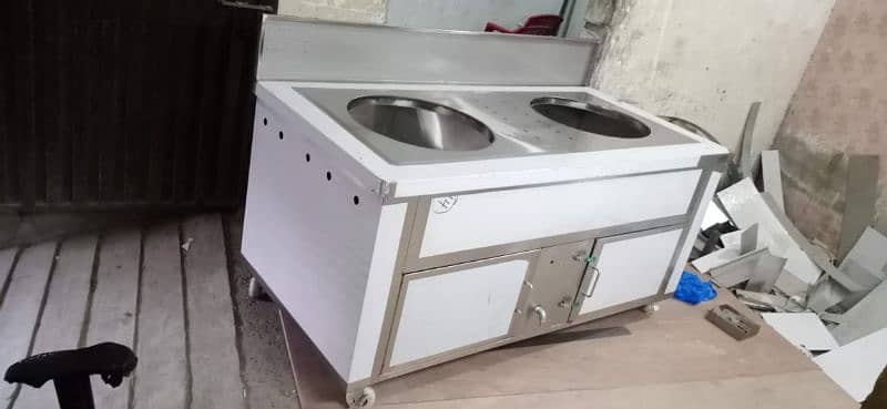Deep Fryer 3Tube 2 Tube With Chipdam 12