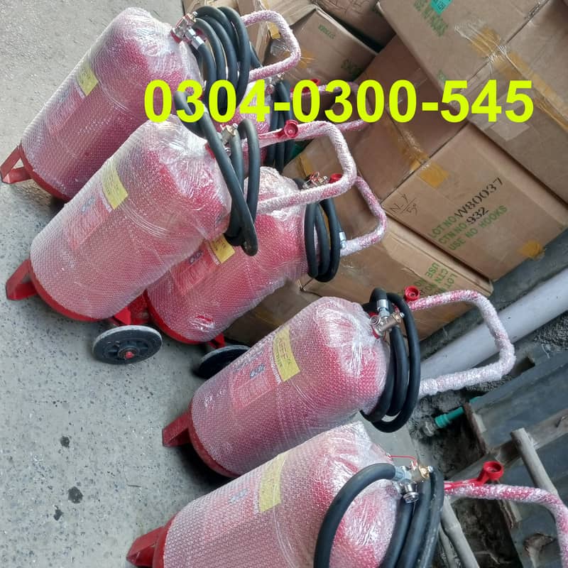 Electronics Fire Extinguishers DCP 6kg 2