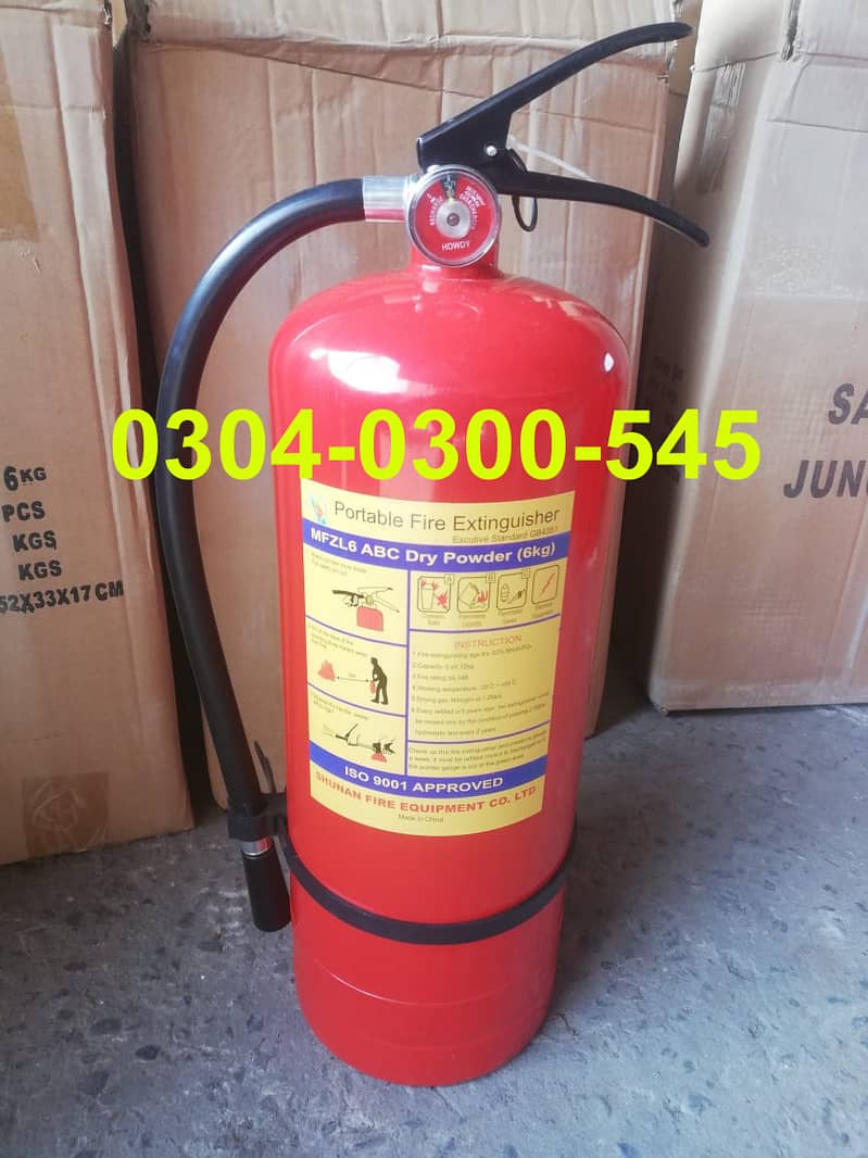 Electronics Fire Extinguishers DCP 6kg 5