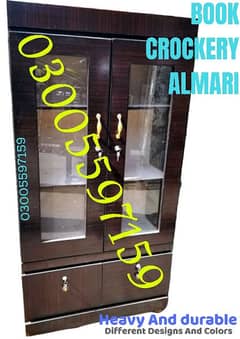 showcase almari brandnew crockery bookcase wardrobe home furniture set 0