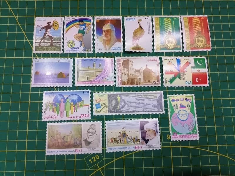 Postal Stamps of Pakistan 1