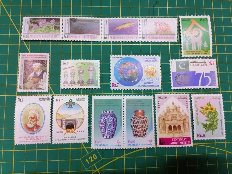 Postal Stamps of Pakistan 4