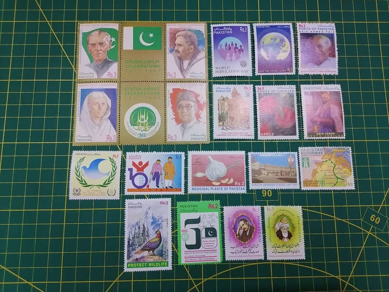 Postal Stamps of Pakistan 7