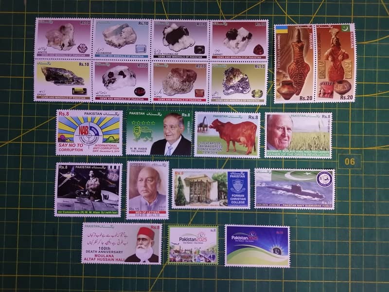 Postal Stamps of Pakistan 13